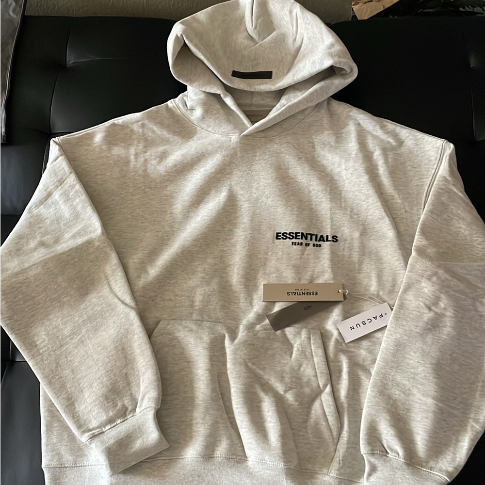 Fear of God Essentials Light Oat Hoodie